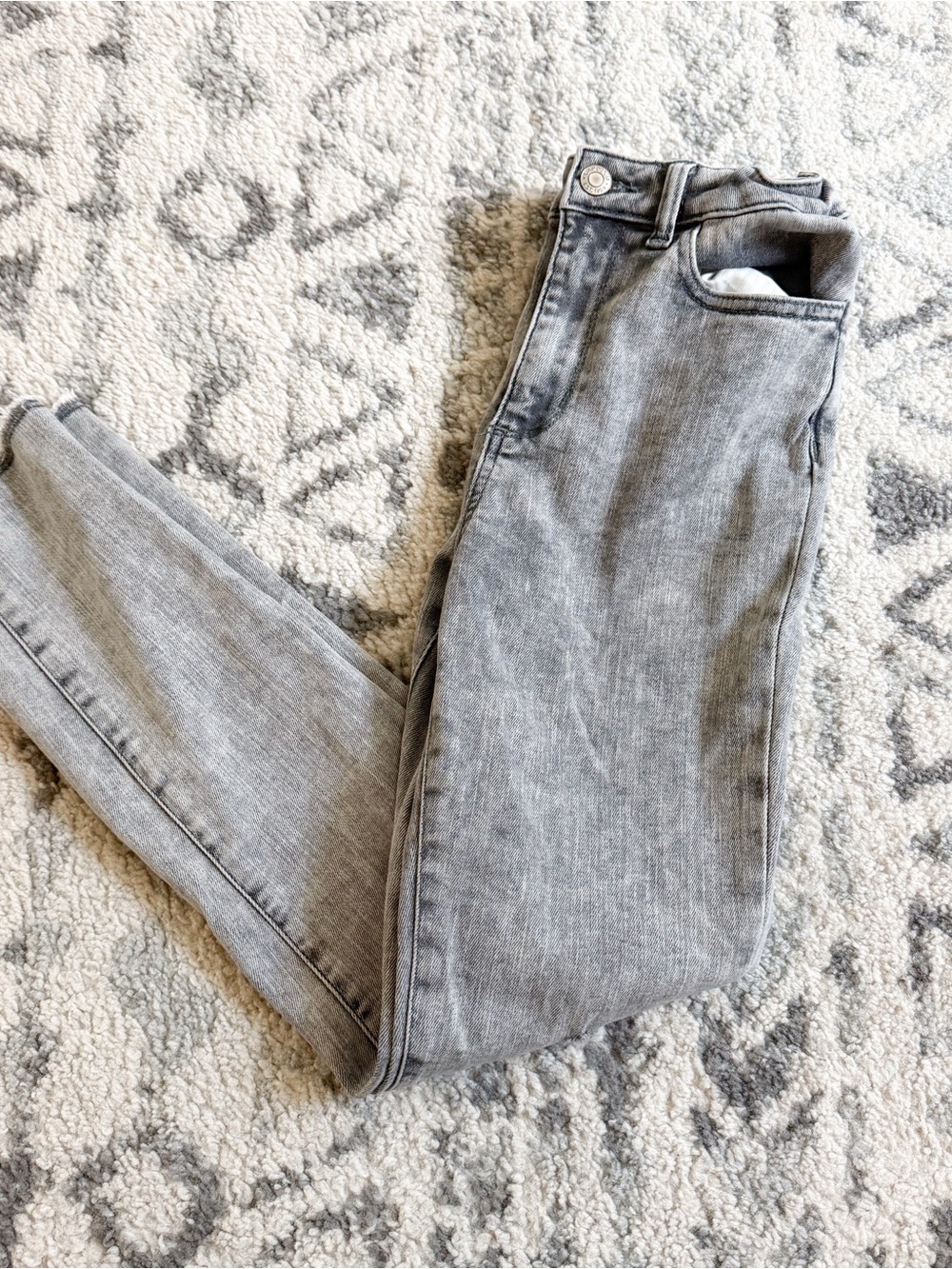 Gap Stretch High Rise Ankle Jegging Grey